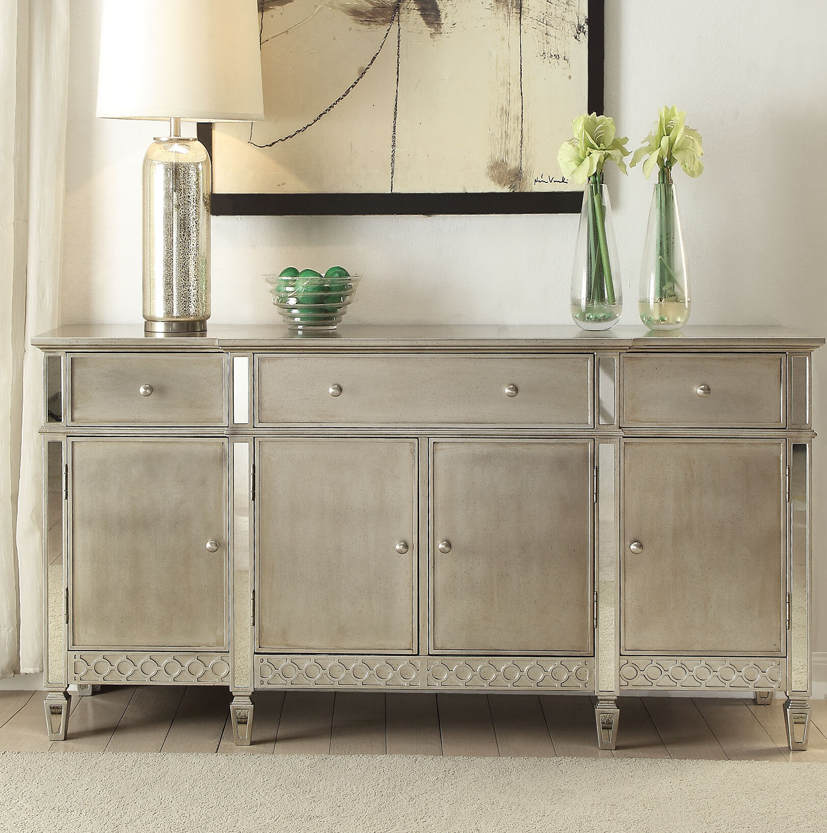 Mirrored Sideboard Buffet Tables Up To 65 Off Through 12 04 Wayfair