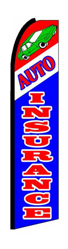 Neoplex Auto Insurance Polyester 138 X 38 In Feather Banner Wayfair