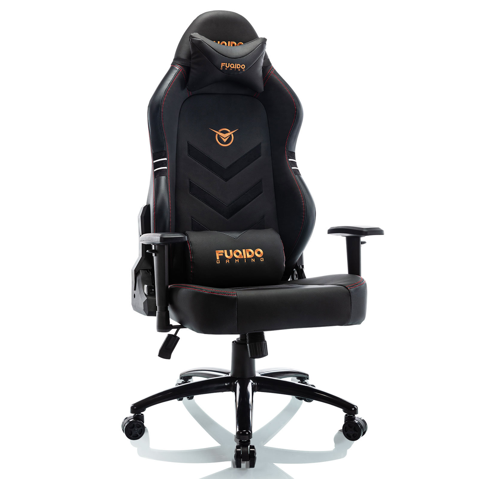 Adjustable Armrest and Backrest Sufficient Sponge Filling Sturdy Iron Frame Structure Free Headrest and Cushion INTEY Gaming Chair Office Chair 360° Rotation and 160° Recline 