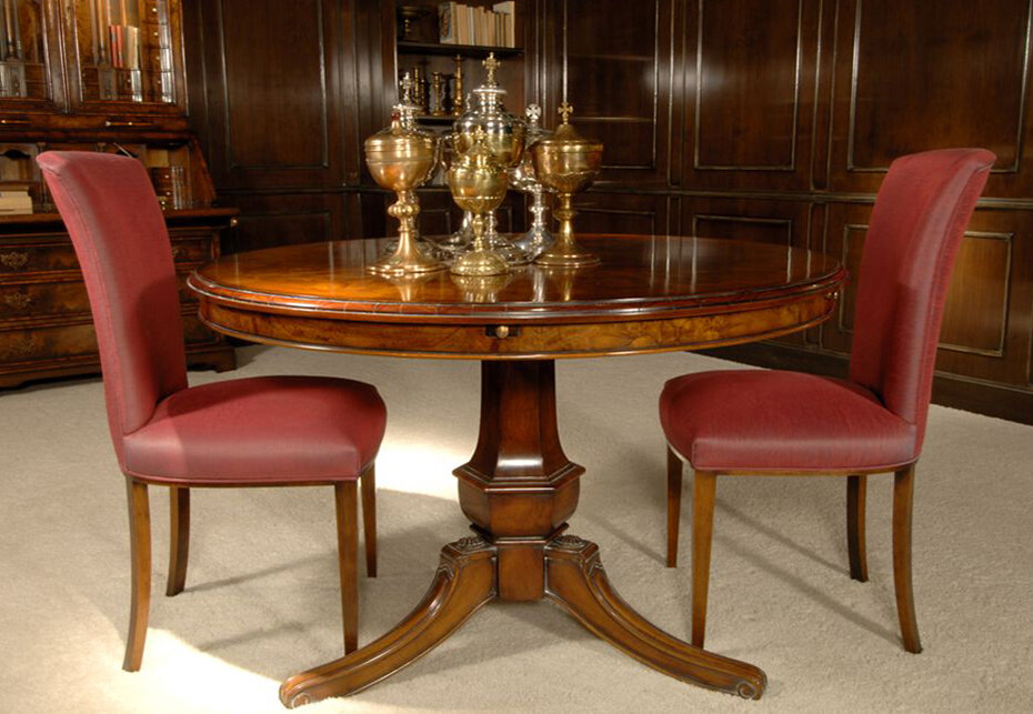 solid rosewood dining table