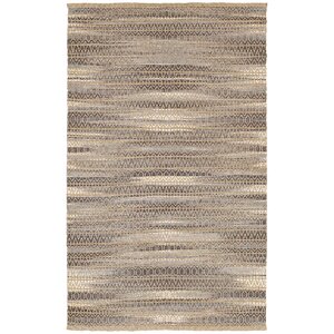 Natural Fiber Gray Area Rug