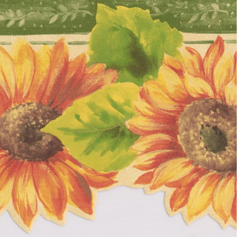 August Grove Borba Flowers Retro Design 15 L X 5 25 W Floral And