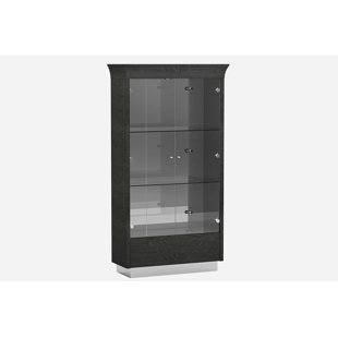 Go to store & view more images Orren Ellis Sifuentes Lighted Curio Cabinet