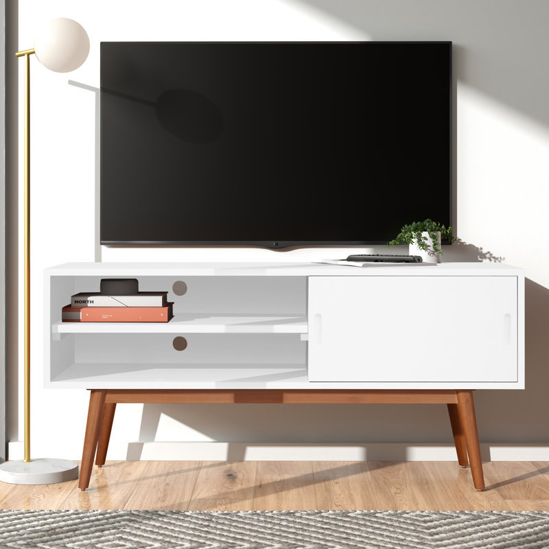 Wilbur Solid Wood TV Stand for TVs up to 50 inches ...