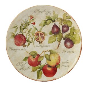 Carmichaels Fruit Round Platter
