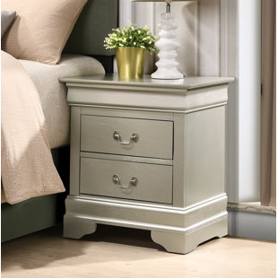 Gold Silver Nightstands You Ll Love Wayfair Quickview