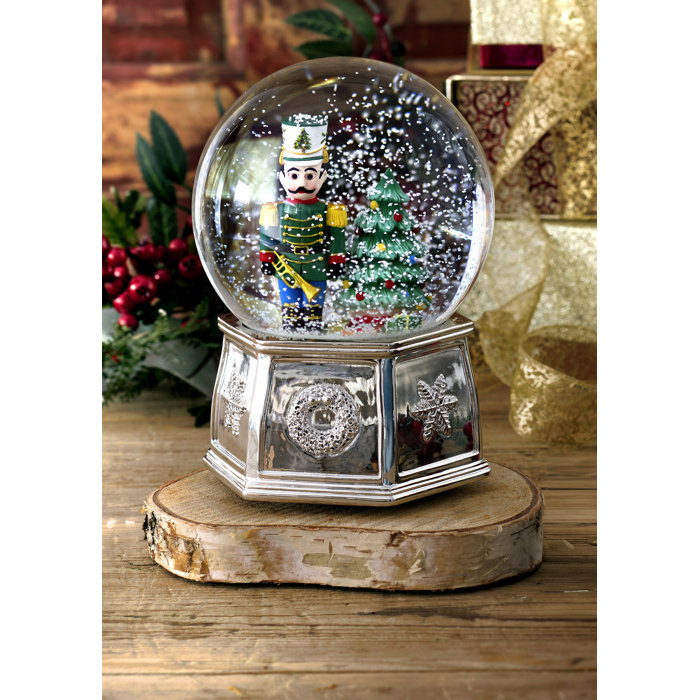 Wine upside Add Christmas Snow Globes To Your Christmas Decorations