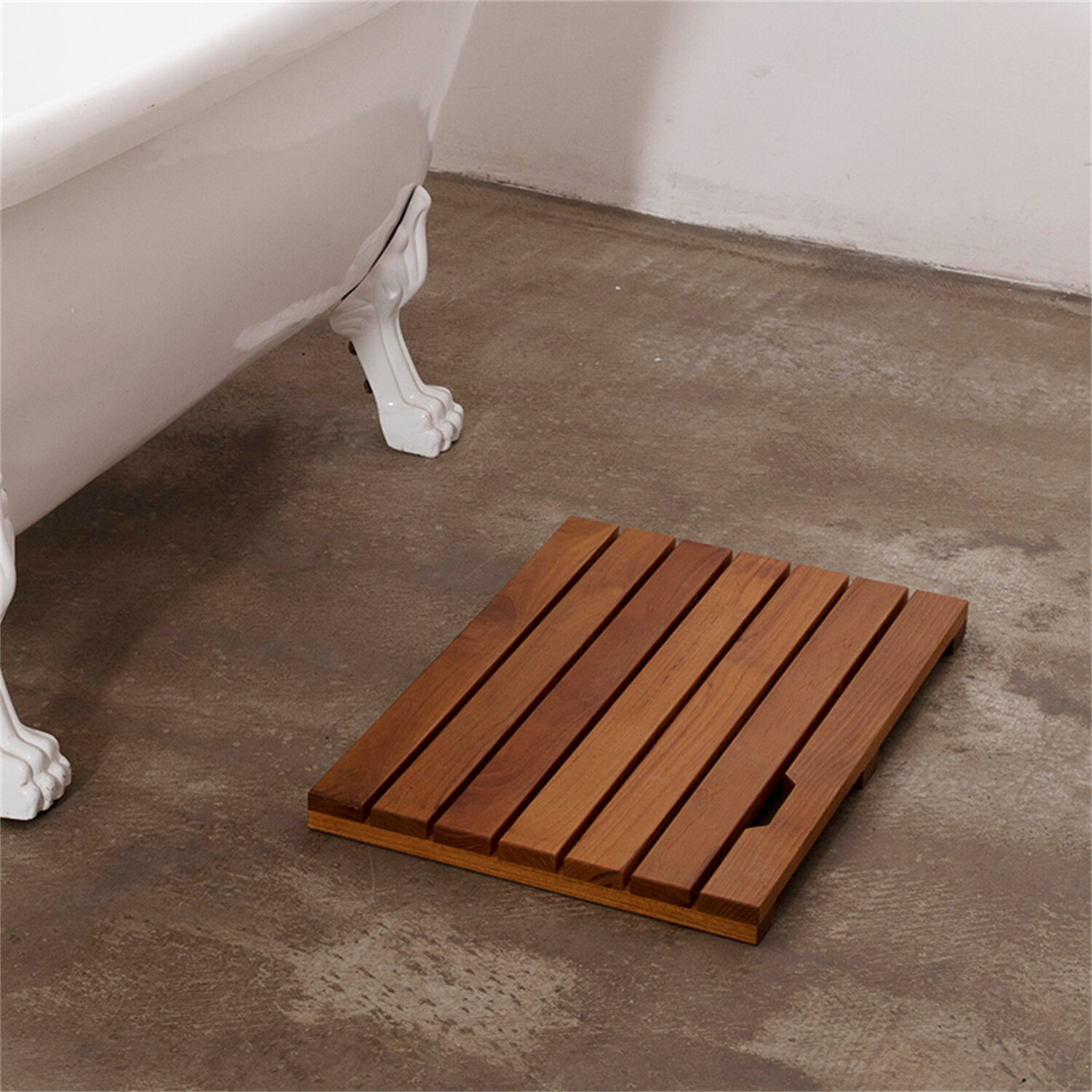 teak bath mat canada