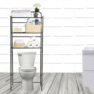 Black Over The Toilet Bathroom Cabinets Shelving You Ll Love In 2020 Wayfair