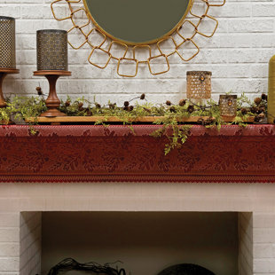 Find The Perfect Mantel Scarves Fireplace Accessories Wayfair