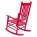 Red Barrel Studio® Outdoor Emjay Rocking Solid Wood Chair & Reviews ...