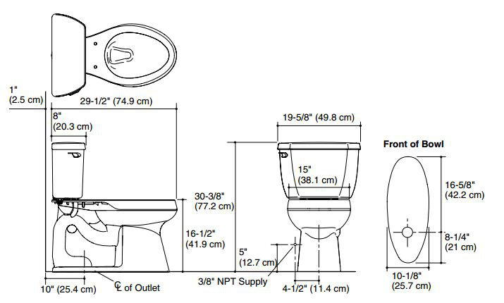 K 3713 0 Kohler Highline Classic Comfort Height Two Piece Elongated 1 28 Gpf Toilet With Class Five Flush Technology And Left Hand Trip Lever Reviews Wayfair