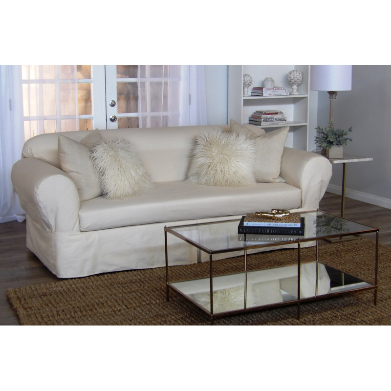 Box Cushion Loveseat Slipcover Reviews Joss Main