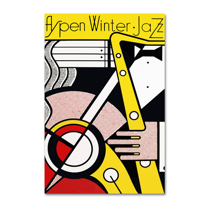 Trademark Art Aspen Winter Jazz Wall Art On Wrapped Canvas Wayfair