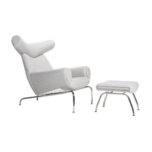 Go to store & view more images Orren Ellis Mariah Lounge Chair and Ottoman (Set of 2)