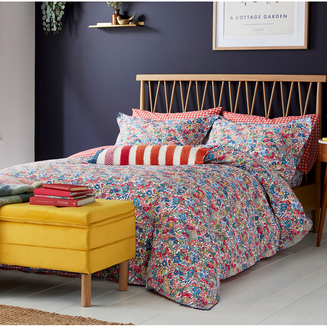 Jenna Ditsy 180 Thread Count Cotton Percale Fitted Sheet Multi