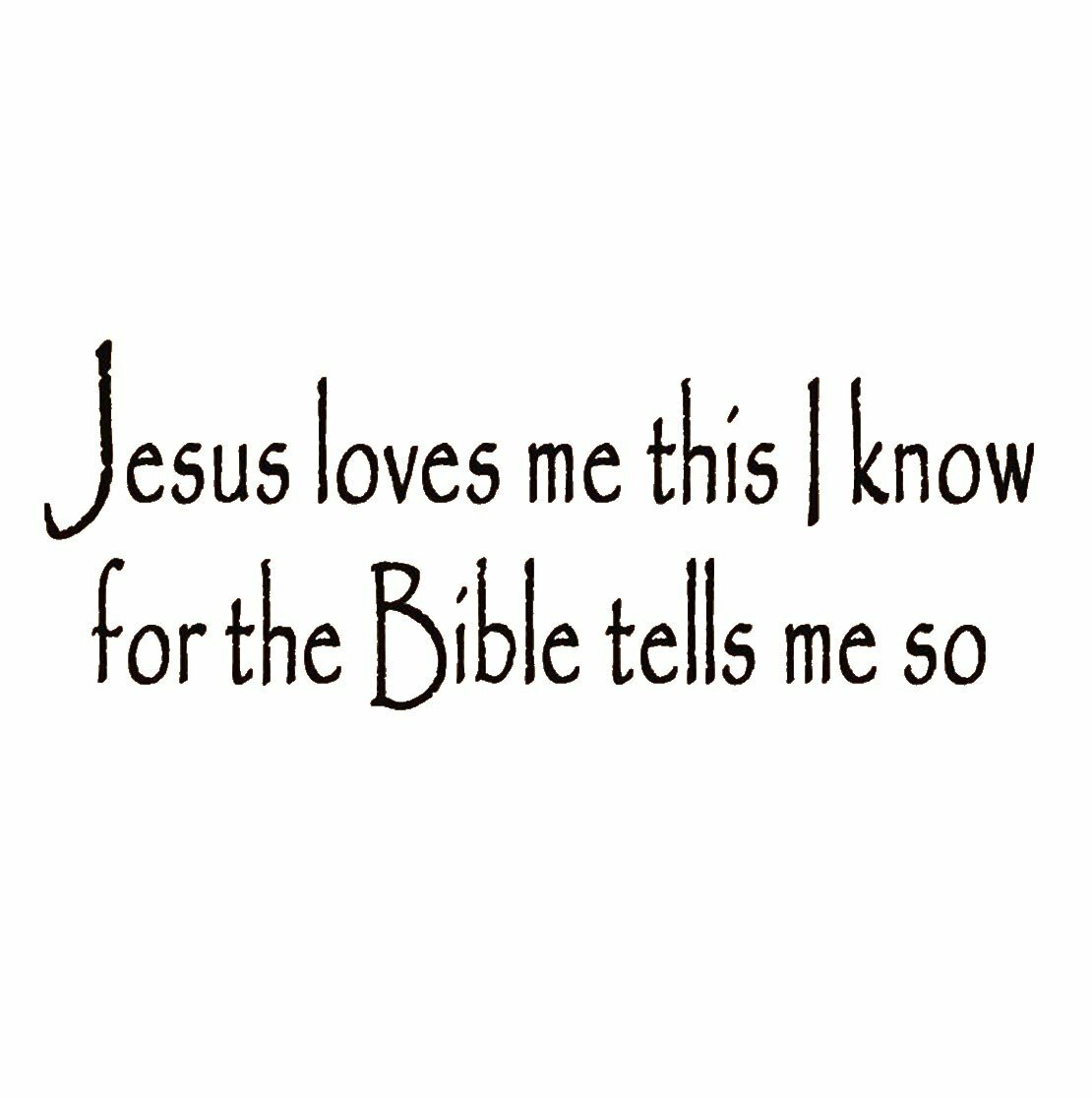 I Love Jesus.