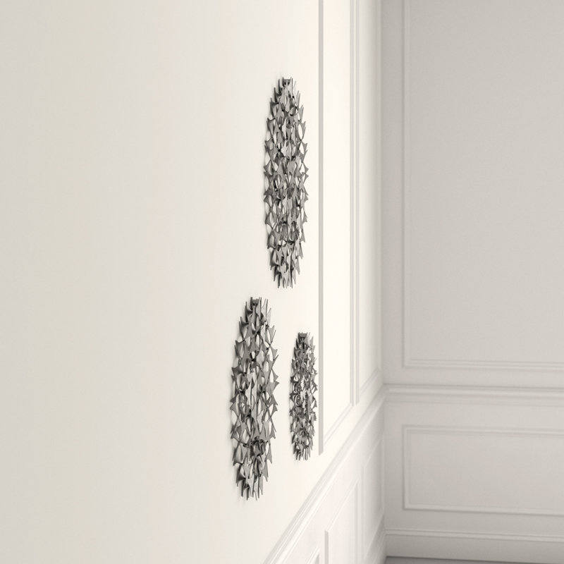3 Piece Metal Wall Decor Set Reviews Joss Main