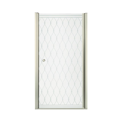 Finesse 3025 X 655 Pivot Frameless Shower Door Sterling By Kohler
