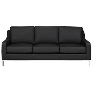 Bland Leather Sofa by Rosdorf Park Today Sale Only