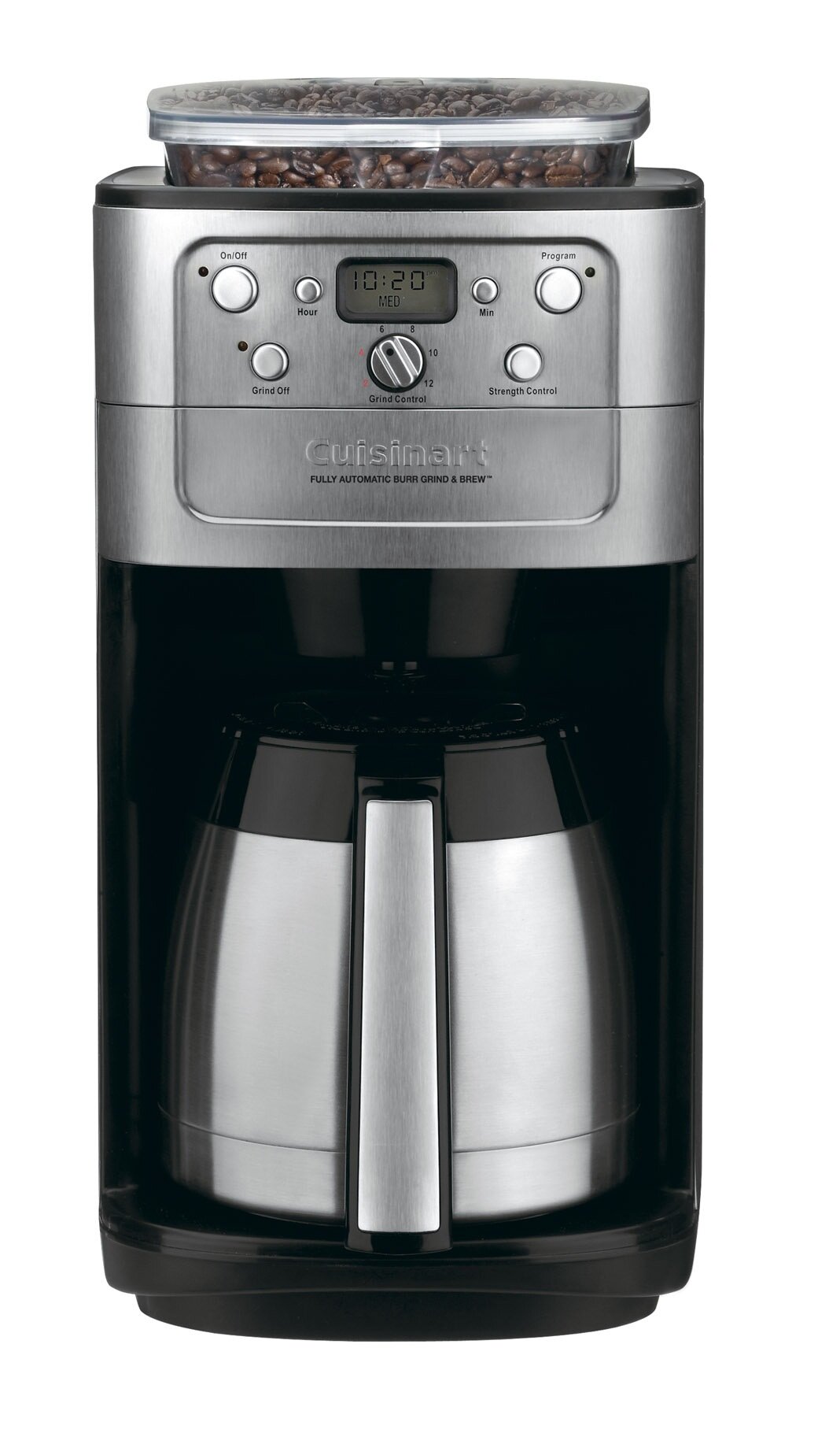 Cuisinart 12 Cup Grind And Brew Thermal Coffee Maker And Reviews Wayfair