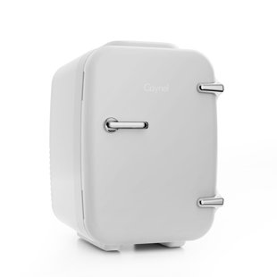 white dorm fridge