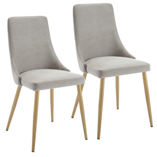 Go to store & view more images Mercer41 Heffernan Upholstered Dining Chair (Set of 2)
