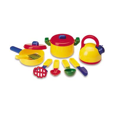 plastic toy pots and pans