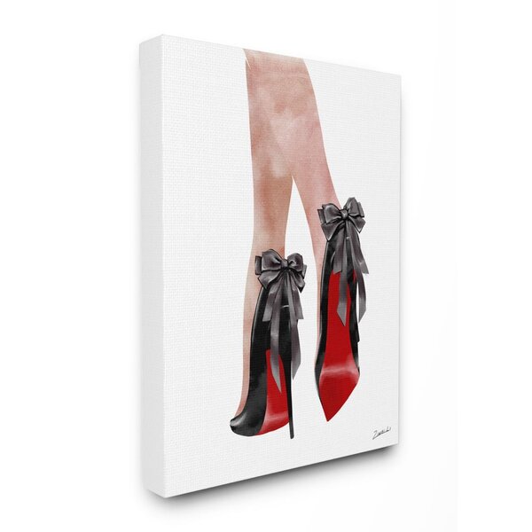 Red Bottom Shoe Art Wayfair