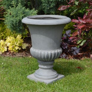 Andres Clay Urn Planter By Freeport Park