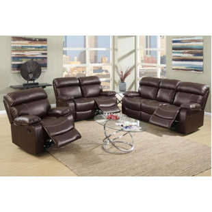 Mildred Reclining 3 Piece Living Room Set by A&J Homes Studio