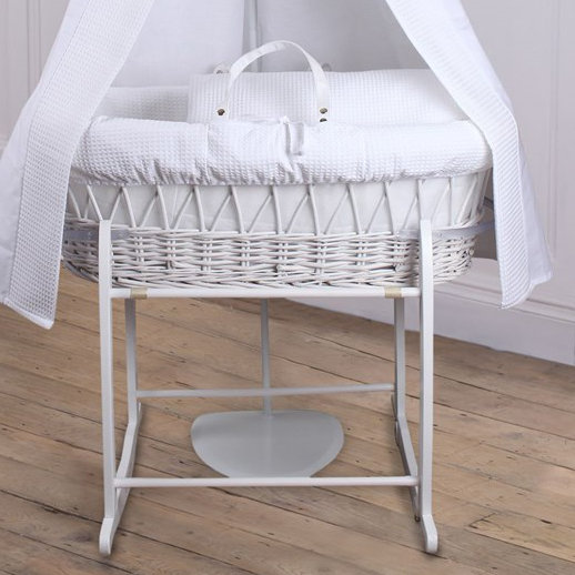 Clair De Lune Waffle Moses Basket Reviews Wayfair Co Uk
