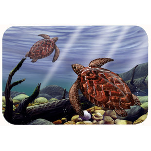 Sea Turtle Bathroom Rug Wayfair Sea Turtles Kitchen Bath Mat