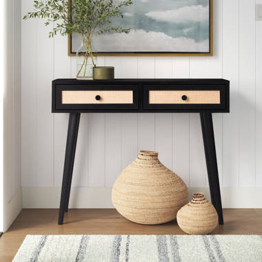 union rustic lucca console table