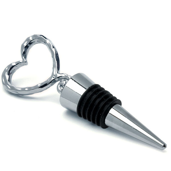 Weddingstar Heart Shaped Wine Bottle Stopper Reviews Wayfair
