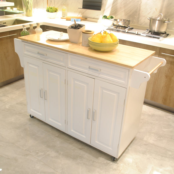 Red Barrel Studio® Furniture Kitchen Cart,Kitchen Island ...