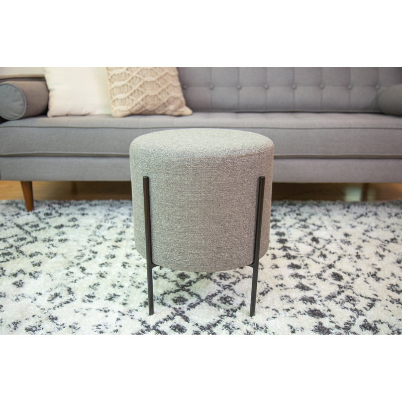 Wrought Studio Nelly 16 Round Standard Ottoman Reviews Wayfair