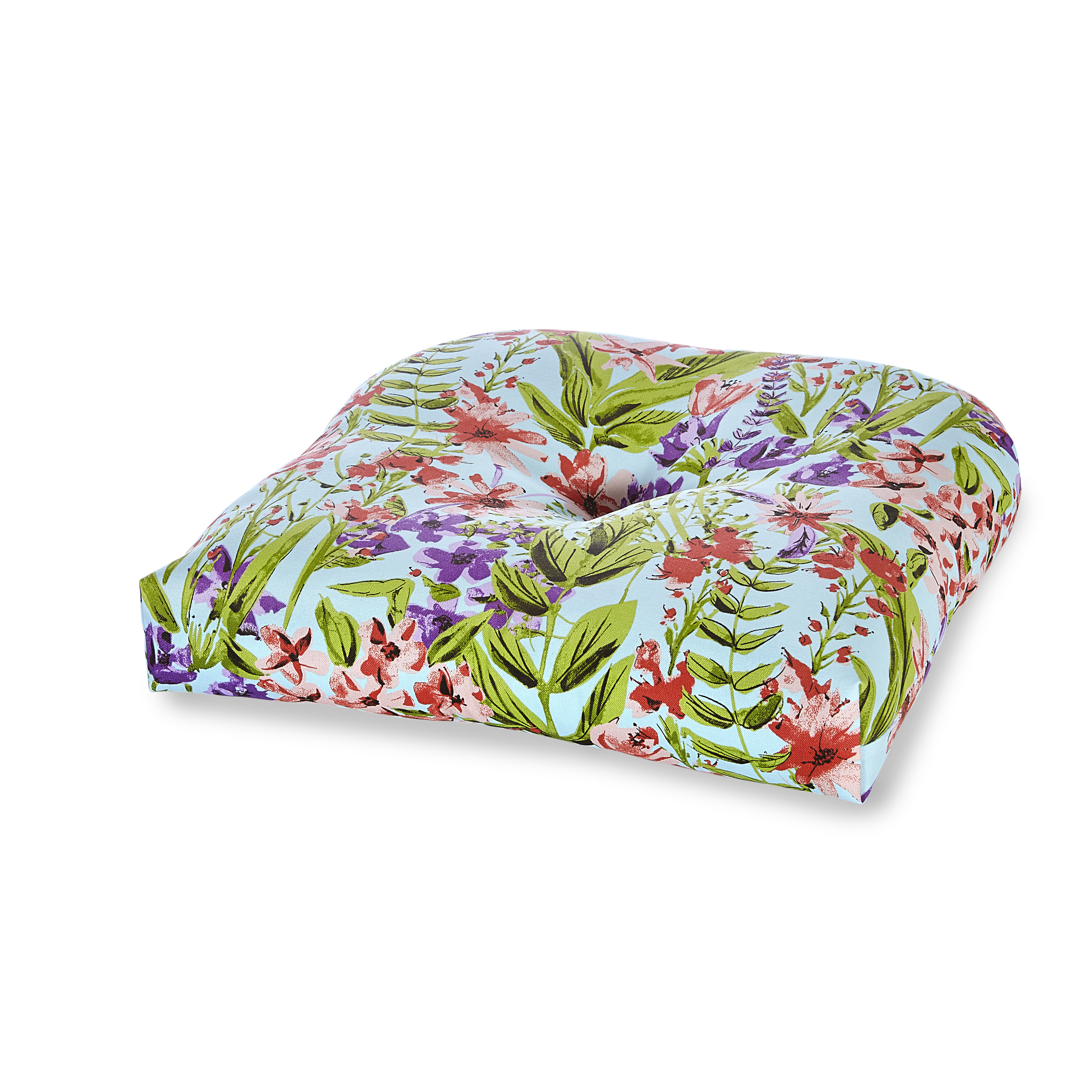 outdoor seat cushions aqua