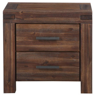 Go to store & view more images Olsson Wooden 2 Drawer Nightstand by Williston Forge