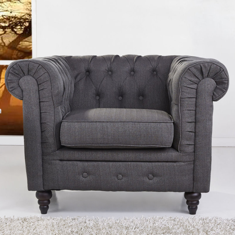 Gold Sparrow Arlington Chesterfield Chair Reviews Wayfair