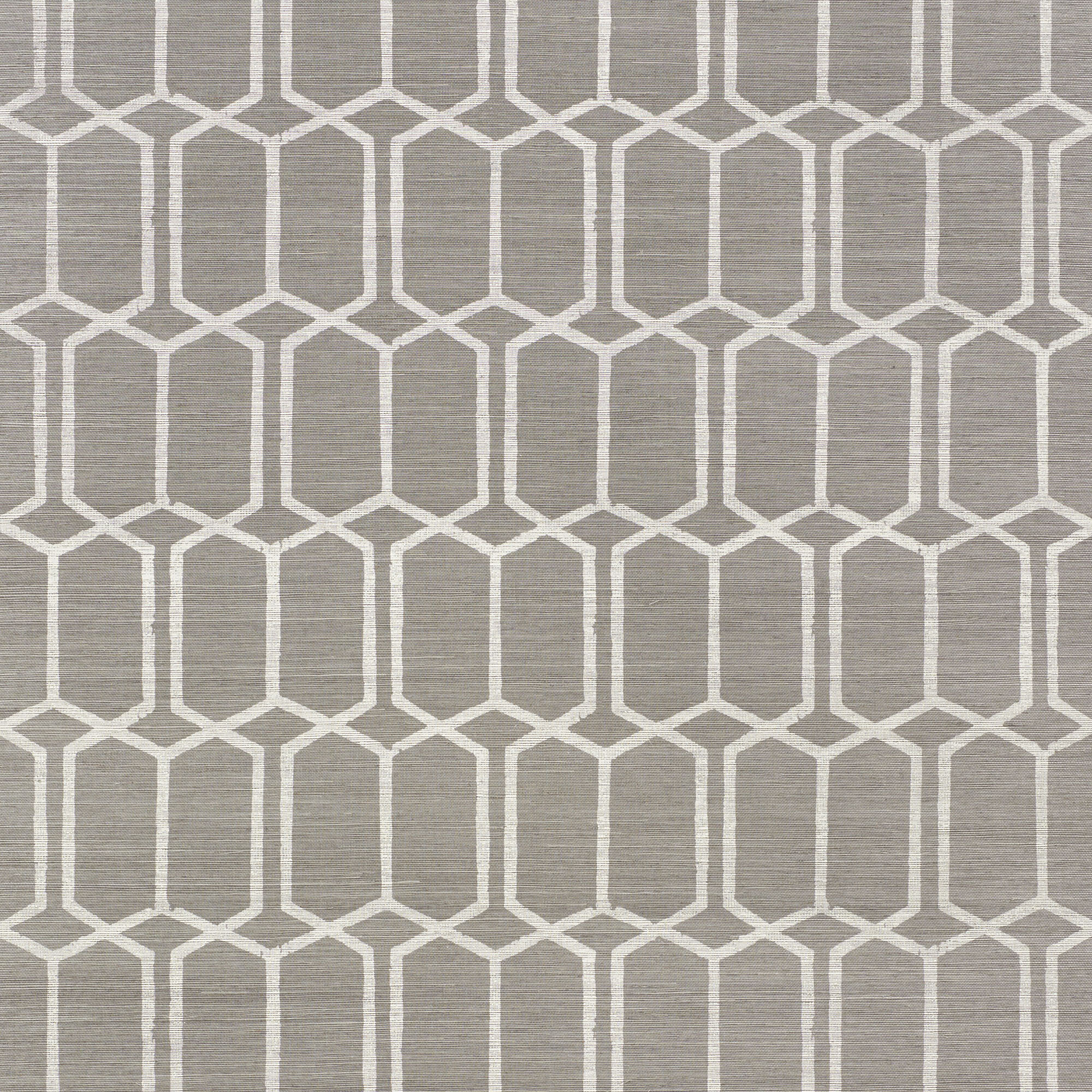 Schumacher Modern Trellis Sisal 24 L X 34 5 W Texture Wallpaper Roll Wayfair