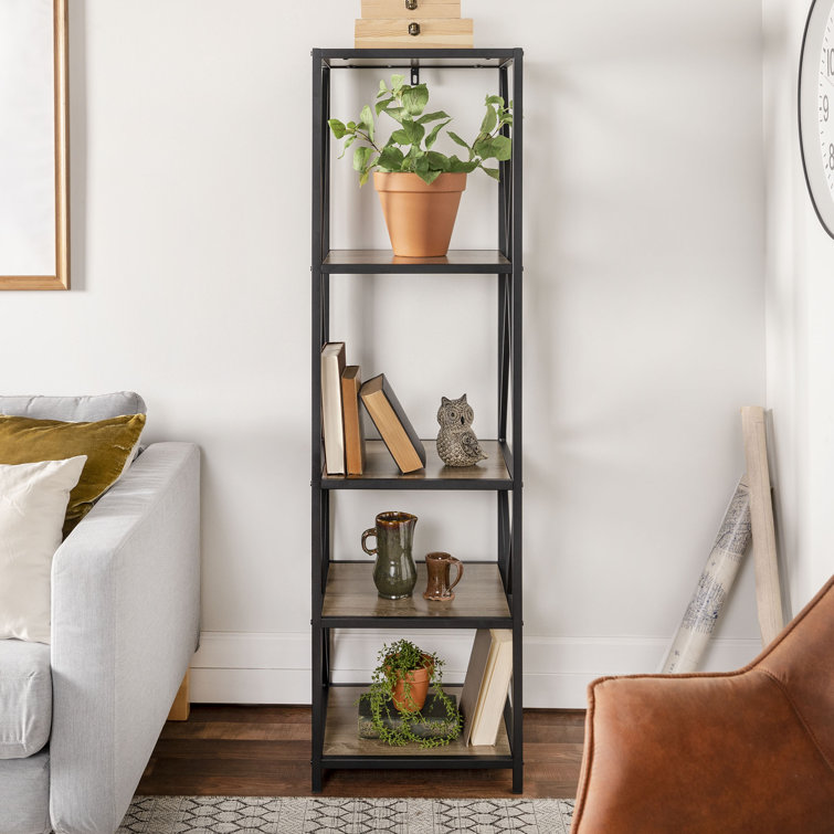 Eulas 61'' H x 18'' W Etagere Bookcase