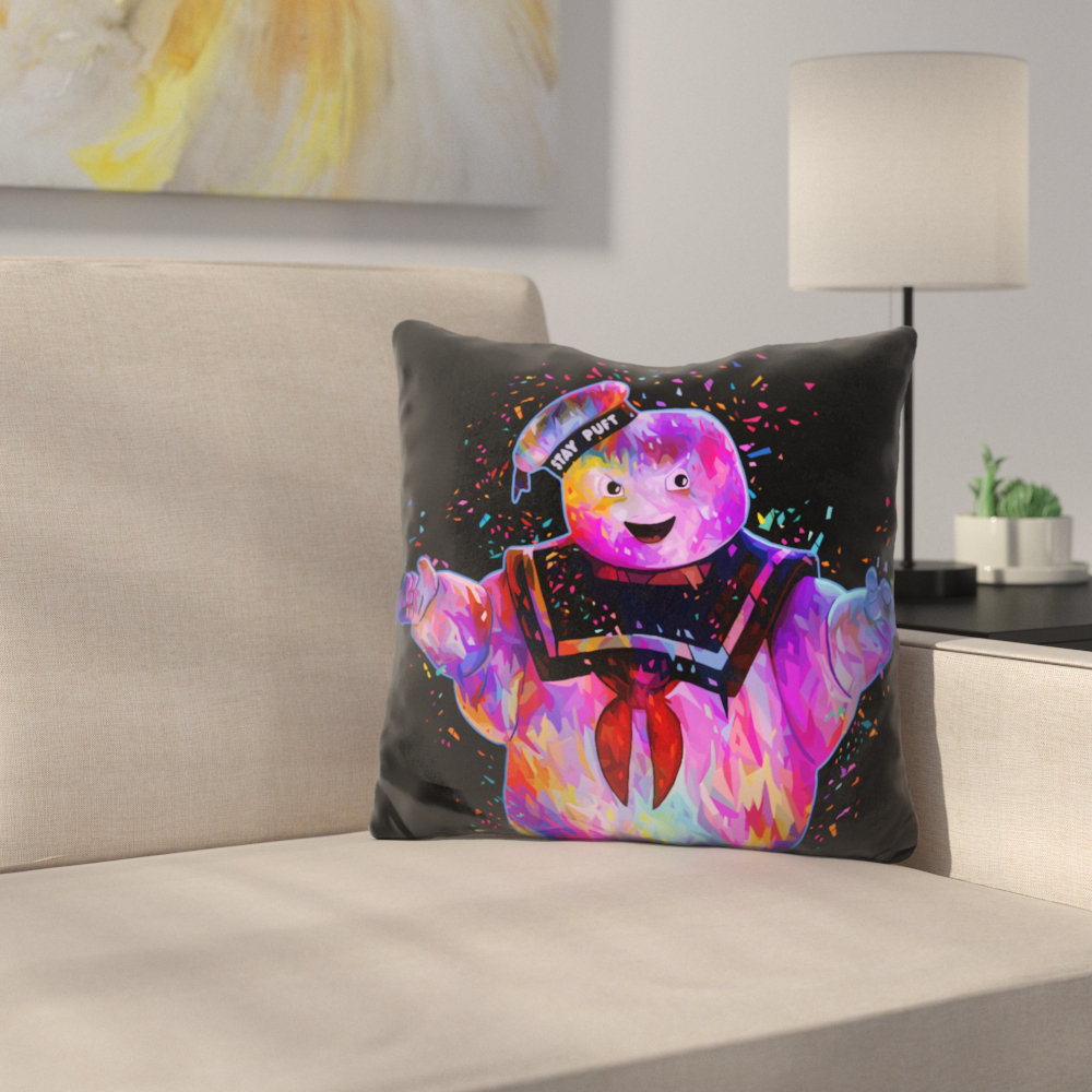 East Urban Home Stay Puft Throw Pillow Wayfair