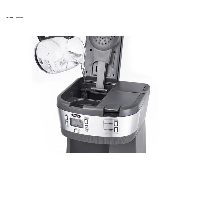 CRUX 12-Cup Triple Infusion Brew Coffee 