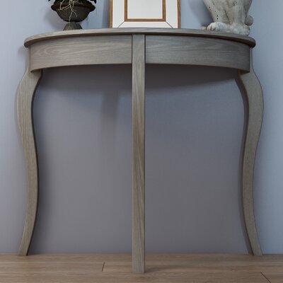 Lark Manor Joanna 33.9" Console Table  Color: French Gray