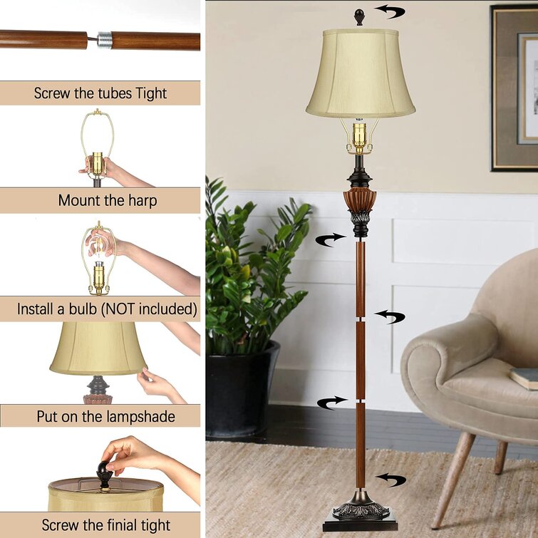 wisteria skinny floor lamp