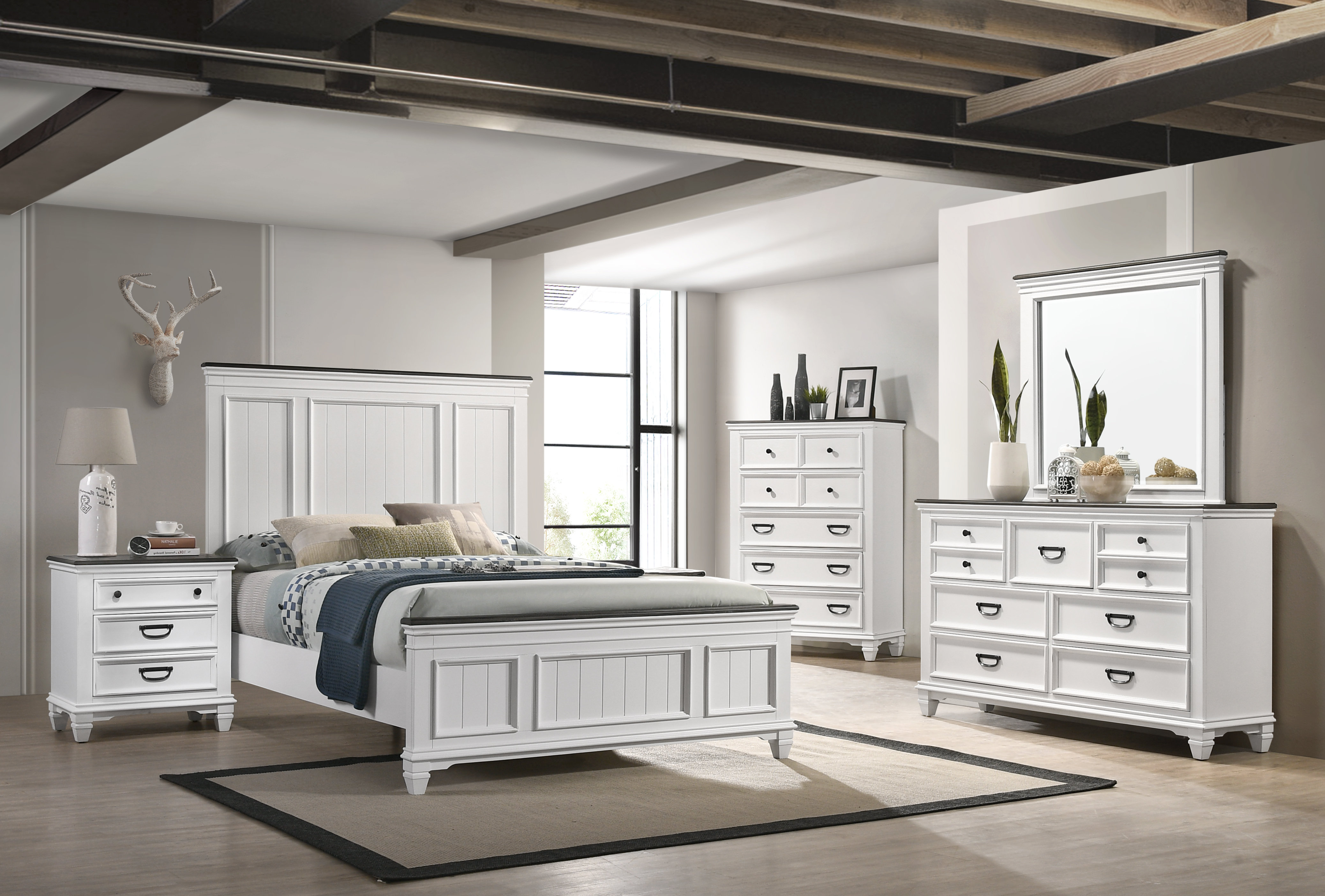 Laurel Foundry Modern Farmhouse Withyditch Wood Bedroom Set With ...