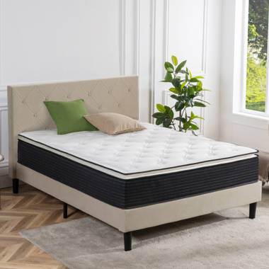 wayfair hybrid plush mattress