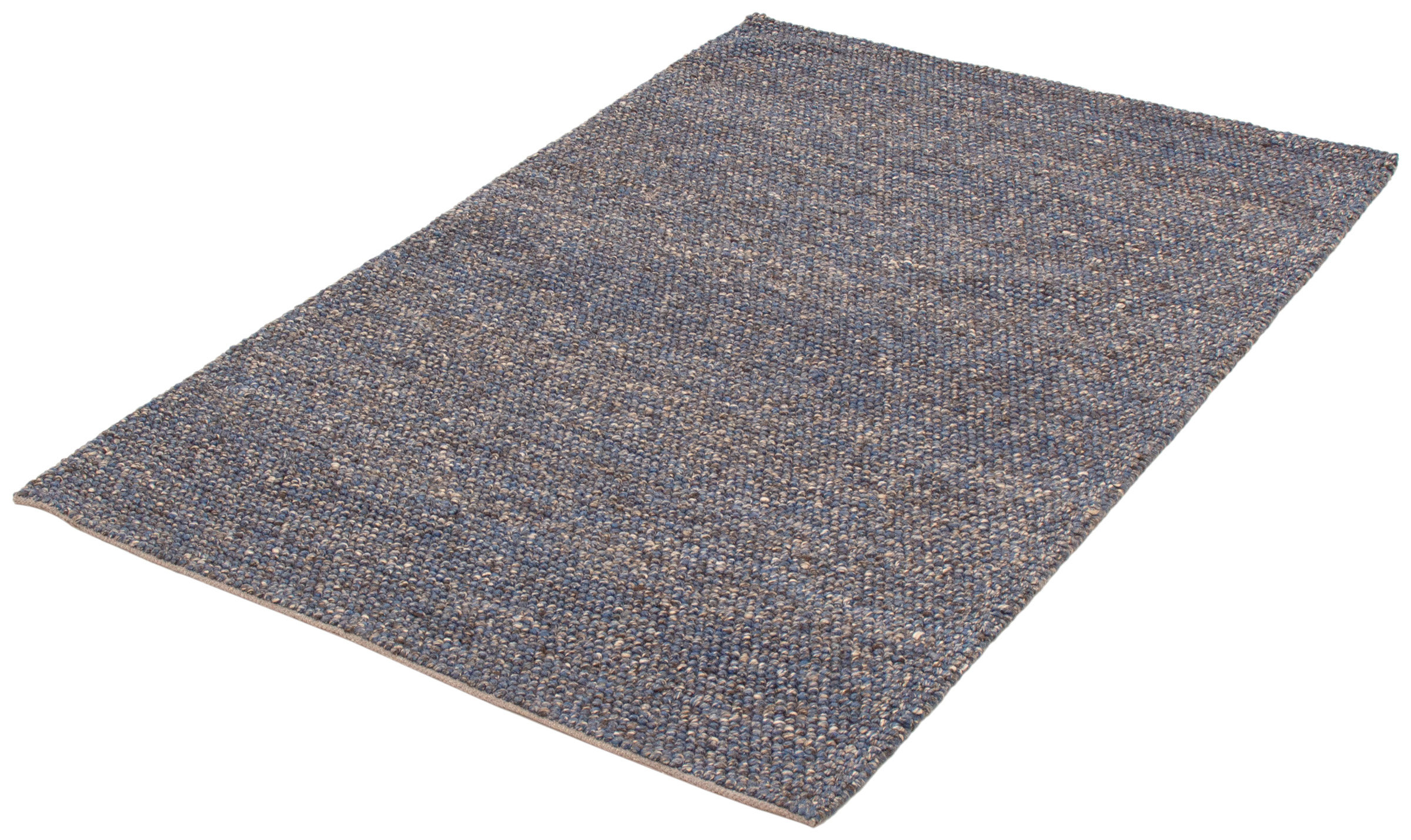 Latitude Run® Hanjo Handmade Braided Wool Dark Blue Rug Wayfair