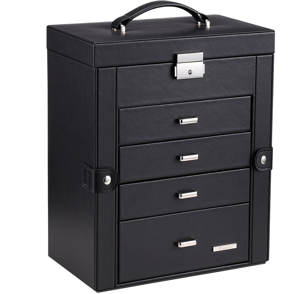 leather jewelry box organizer